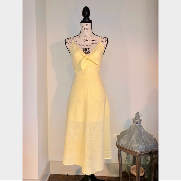 Anthropologie Dresses & Skirts - NWT Linen Lemon Dress